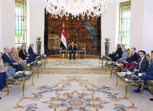 Tổng thống Ai Cập nhấn mạnh sự cần thiết phải đạt được lệnh ngừng bắn hoàn toàn ở Gaza